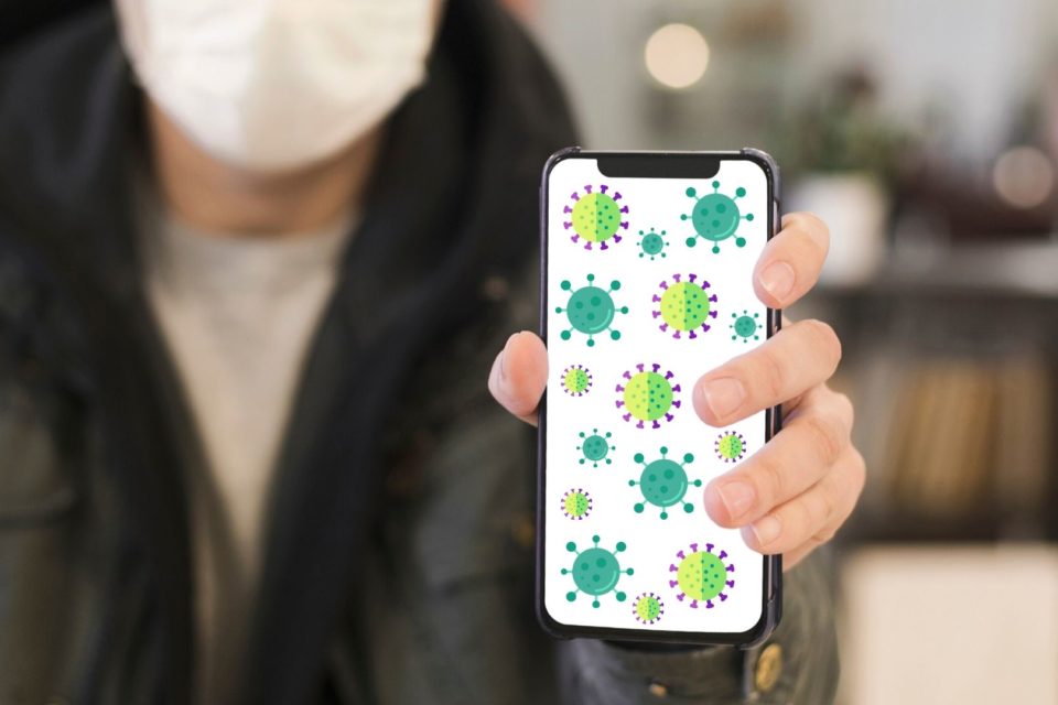 Coronavirus tracking app ransomware