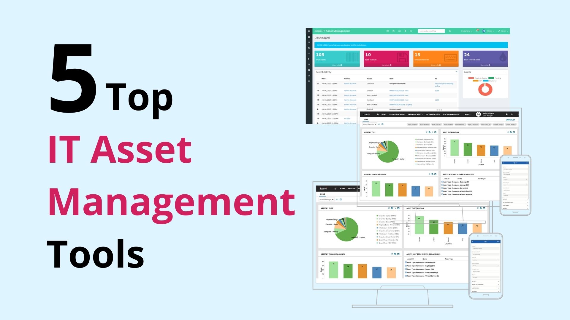 Top 5 IT Asset Management Tools- Best Asset Management Software 2023