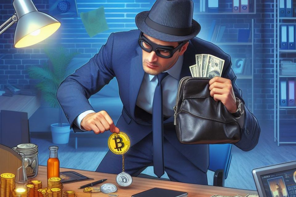 Crypto wallet lost by CEO